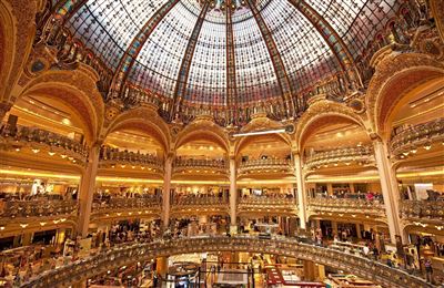 Galeries Lafayette von innen